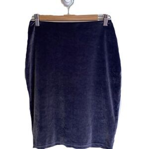 ARITZIA TALULA Purple Velvet Bodycon Casual Classic Mini Skirt Size Small